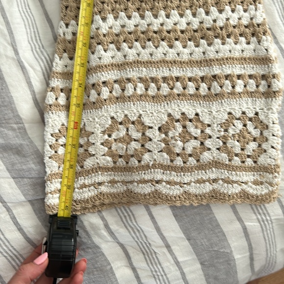 Free People by Flook NWT crochet 100% cotton pants - Picture 10 of 12